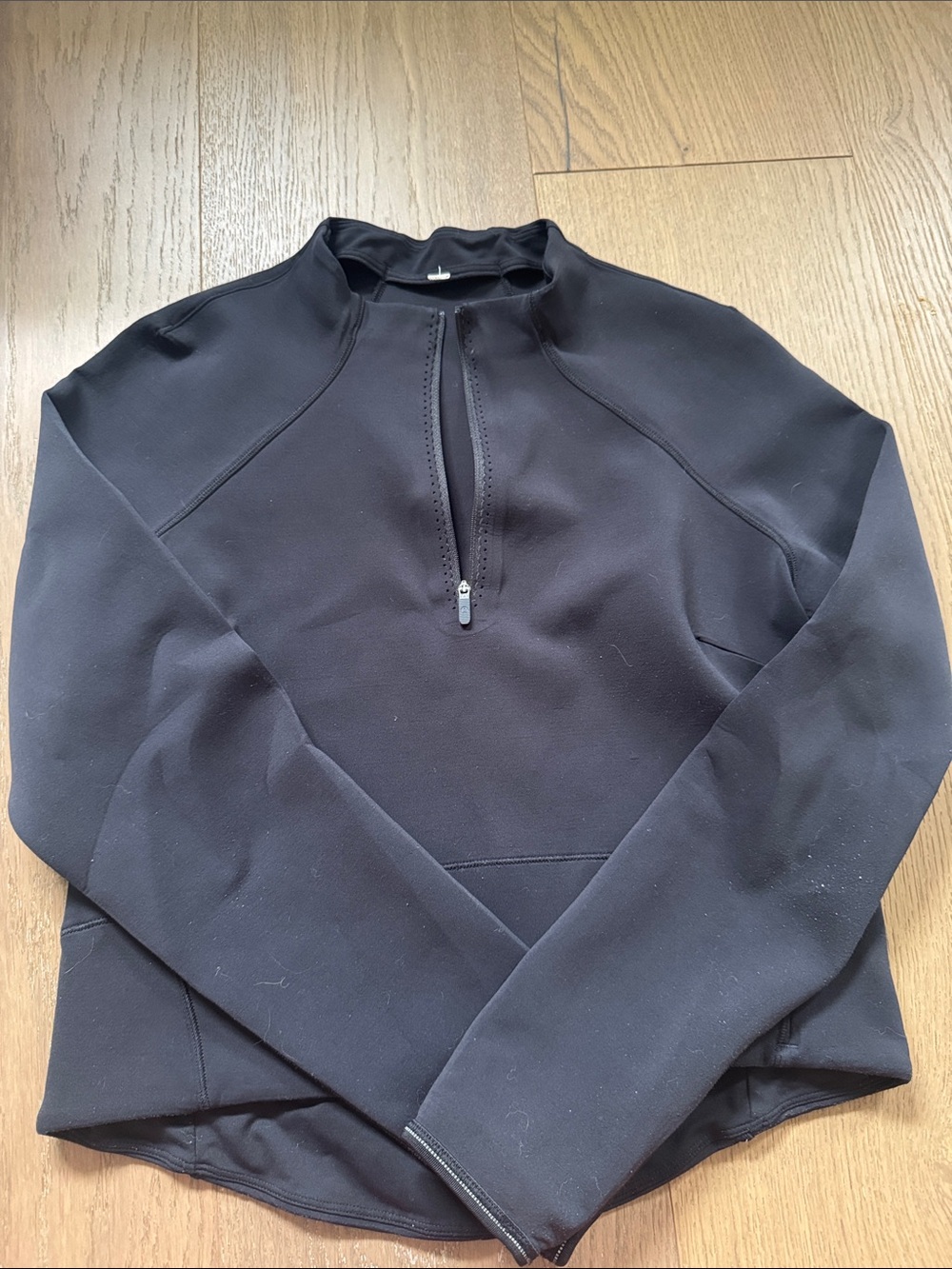 Lululemon Black Half-Zip Pullover Sweatshirt